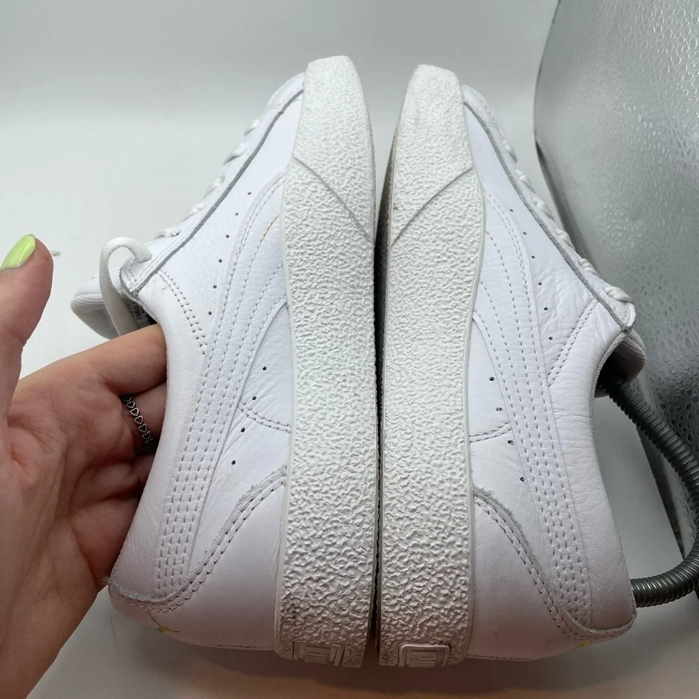 Puma Love tumble white leather women’s sneakers size 7